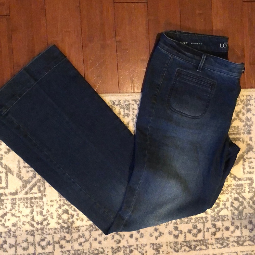 Ann Taylor LOFT Modern Trouser Jeans **TALL size!